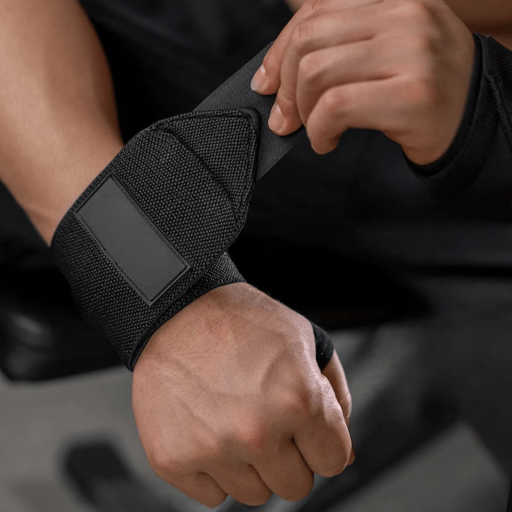 Protege Poignet - WeightLiftingWristWraps™ - Noir - ConditionPhysix