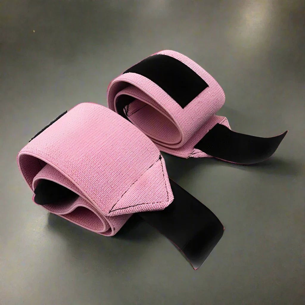 Protege Poignet - WeightLiftingWristWraps™ - Rose - ConditionPhysix