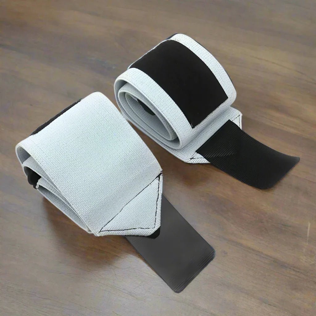 WeightLiftingWristWraps™ - Blanc - ConditionPhysix